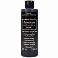 Deco Art 8Oz Blk Sat Acry Paint DA539-9